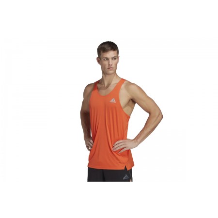 Adidas Performance Own The Run Sgl Μπλούζα Αμάνικη Ανδρική 