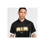 Nike Air Ανδρικό Κοντομάνικο T-Shirt Μαύρο, Χρυσό, Λευκό