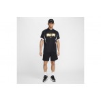 Nike Air Ανδρικό Κοντομάνικο T-Shirt Μαύρο, Χρυσό, Λευκό