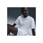 Nike Air French Terry Ανδρική Αθλητική Βερμούδα Λευκή