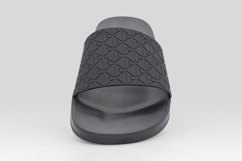 Calvin Klein Nemo Contoured Emblem Logo Sliders Ανδρικές Παντόφλες Μαύρες