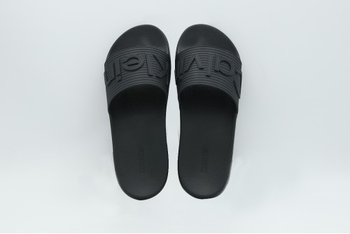 Calvin Klein Nemo - Contoured Emblem Logo Sliders Παντόφλες (HM0HM02113 0GJ)