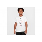 Nike Boxy 1 JDI Music Παιδικό Κοντομάνικο T-Shirt Λευκό