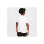 Nike Boxy 1 JDI Music Παιδικό Κοντομάνικο T-Shirt Λευκό