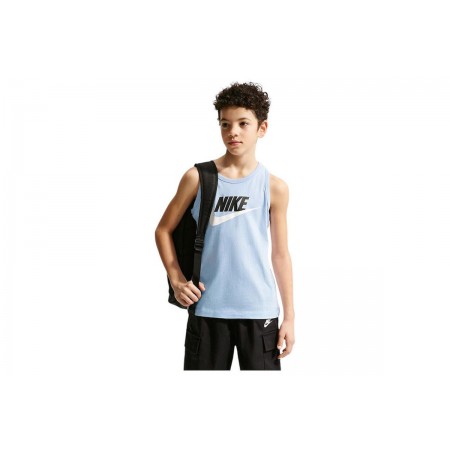 Nike Sportswear Παιδική Αμάνικη Μπλούζα Σιέλ