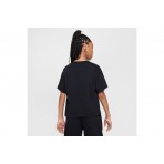 Nike Sportswear Παιδικό Κοντομάνικο T-Shirt Μαύρο