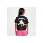 Nike SB Παιδικό Κοντομάνικο T-Shirt Μαύρο