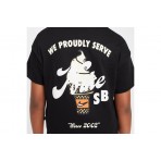 Nike SB Παιδικό Κοντομάνικο T-Shirt Μαύρο