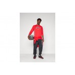 Nike Nba Chicago Bulls Μπλούζα Με Λαιμόκοψη Ανδρική (HM7008 657)