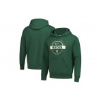 Nike NBA Milwaukee Bucks Ανδρικό Φούτερ με Κουκούλα Πράσινο