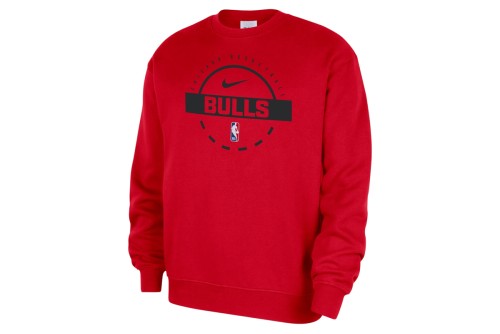 Nike Chicago Bulls Dri-Fit Μπλούζα Με Λαιμόκοψη Ανδρική (HM7219 657)