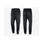 Nike NBA Milwaukee Bucks Practice Fleece Ανδρικό Παντελόνι Φόρμας Μαύρο