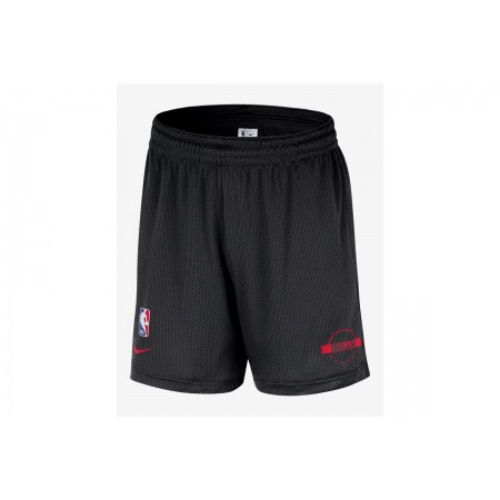Nike Nba Chicago Bulls Mesh Βερμούδα Μπασκετική Ανδρική 