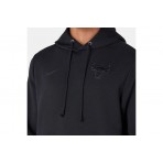 Nike NBA Chicago Bulls Standard Issue Ανδρικό Hoodie Μαύρο