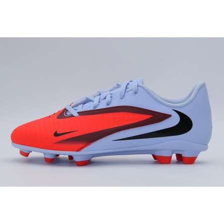 Nike Phantom 6 Low Club Παιδικά Ποδοσφαιρικά Παπούτσια Κοραλλί, Σιέλ