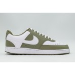 Nike Court Vision Low Ανδρικά Sneakers Λευκά, Λαδί