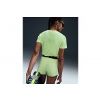 Nike Dri-FIT Tempo Γυναικείο Κοντομάνικο T-Shirt Κίτρινο Φλούο