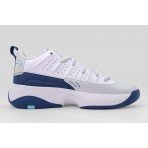 Jordan Max Aura 7 Ανδρικά Sneakers Λευκά, Μπλε, Γκρι Ανοιχτό