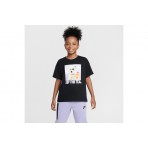 Nike Sportswear Παιδικό Κοντομάνικο T-Shirt Μαύρο