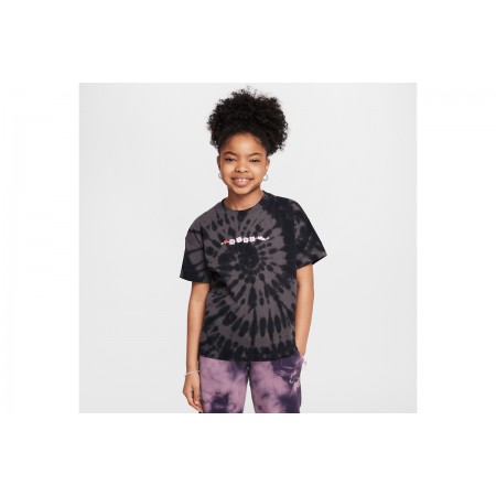 Nike Sportswear Παιδικό Κοντομάνικο T-Shirt Μαύρο, Ανθρακί