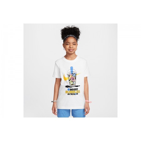 Nike Sportswear Παιδικό Κοντομάνικο T-Shirt Λευκό