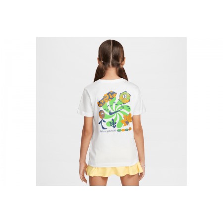Nike Sportswear Παιδικό Κοντομάνικο T-Shirt Λευκό