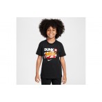 Nike Sportswear Παιδική Κοντομάνικη Μπλούζα Μαύρη