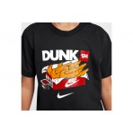Nike Sportswear Παιδική Κοντομάνικη Μπλούζα Μαύρη