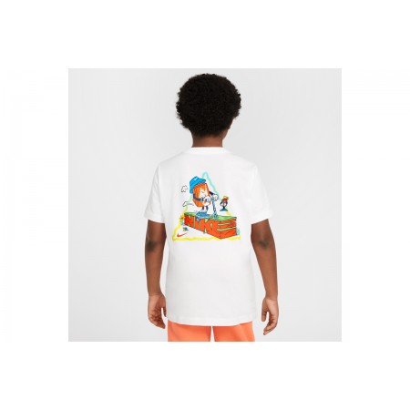 Nike Sportswear Παιδικό Κοντομάνικο T-Shirt Λευκό