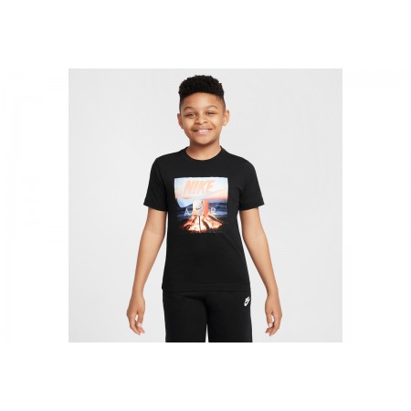 Nike Sportswear Παιδικό Κοντομάνικο T-Shirt Μαύρο