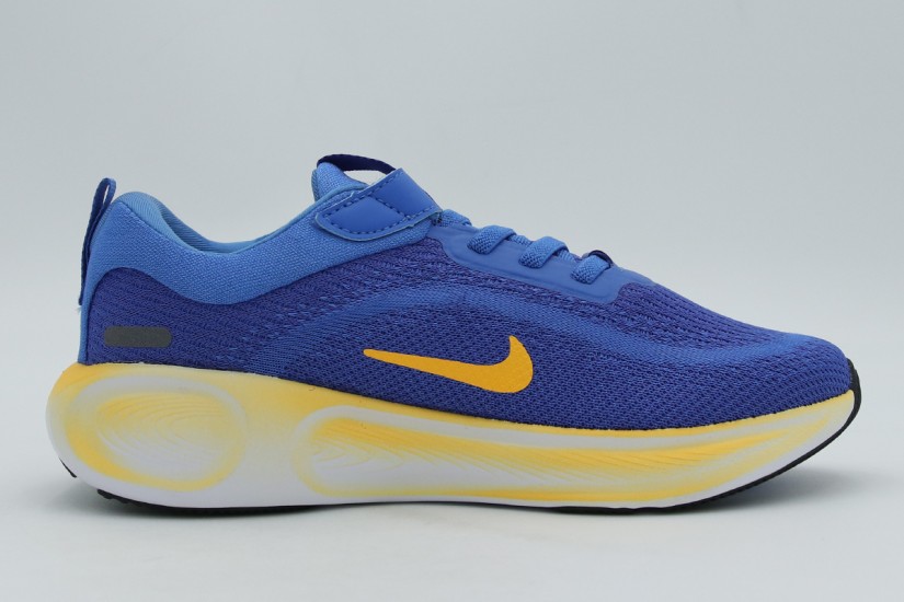 Nike Stellar Ride Παιδικά Αθλητικά Παπούτσια για Τρέξιμο Μπλε, Κίτρινα, Λευκά