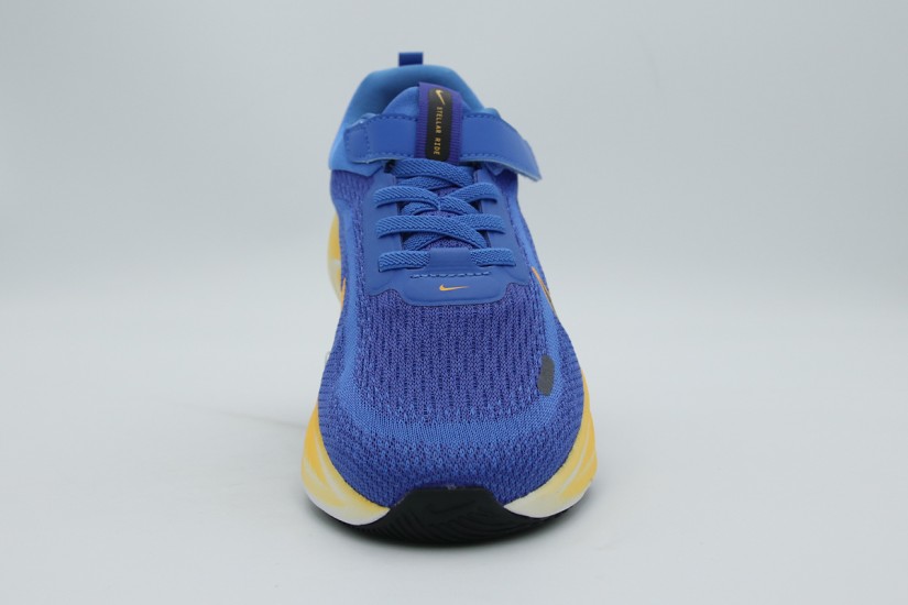 Nike Stellar Ride Παιδικά Αθλητικά Παπούτσια για Τρέξιμο Μπλε, Κίτρινα, Λευκά