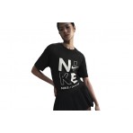 Nike Sportswear Γυναικείο Κοντομάνικο T-Shirt Μαύρο