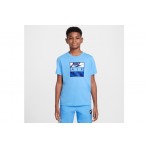 Nike Air Παιδικό Κοντομάνικο T-Shirt Γαλάζιο
