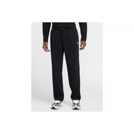 Nike Club Ανδρικό Παντελόνι Φόρμας Μαύρο