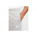 Nike Club Ανδρικό Παντελόνι Φόρμας Γκρι