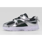 Nike V5 RNR Βρεφικά Sneakers Μαύρα, Ασημί, Ανθρακί
