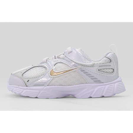 Nike V5 RNR Βρεφικά Sneakers Γκρι Ανοιχτό, Χρυσά, Λευκά