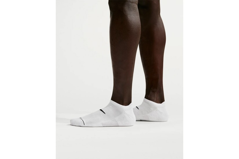 Nike Everyday Elevated No Show Κοντές Κάλτσες Λευκές 3 Ζευγάρια