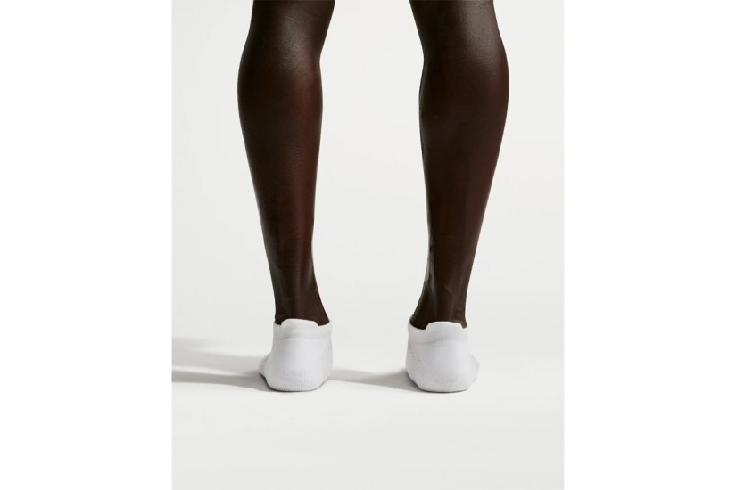 Nike Everyday Elevated No Show Κοντές Κάλτσες Λευκές 3 Ζευγάρια