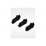 Nike Everyday Elevated No Show Κάλτσες κάτω από τον Αστράγαλο Μαύρες 3 Ζευγάρια