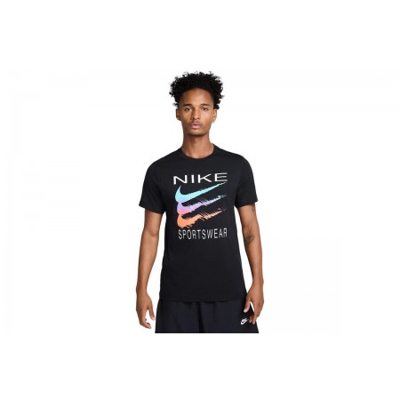 Nike Special Project 25 Ανδρική Κοντομάνικη Μπλούζα Μαύρη