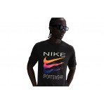 Nike Sportswear 6 Month Swoosh Ανδρικό Κοντομάνικο T-Shirt Μαύρο