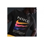 Nike Sportswear 6 Month Swoosh Ανδρικό Κοντομάνικο T-Shirt Μαύρο