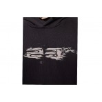 Jordan Sport Crossover Dri-FIT Ανδρικό Φούτερ με Κουκούλα Μαύρο