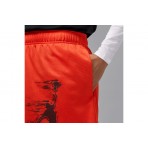 Jordan Sport Dri-FIT Graphic Ανδρική Μπασκετική Βερμούδα Πορτοκαλί