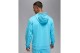 Jordan Sport Crossover Fleece Ανδρικό Φούτερ με Κουκούλα Γαλάζιο