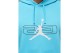 Jordan Sport Crossover Fleece Ανδρικό Φούτερ με Κουκούλα Γαλάζιο