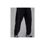 Jordan Sport Crossover Fleece Ανδρικό Παντελόνι Φόρμας Μαύρο, Γκρι
