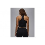 Jordan Sport Dri-FIT Γυναικεία Αμάνικη Μπλούζα Μαύρη